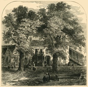 De Assembly Rooms, Kentish Town, 1750, ca. 1856 door Unbekannt