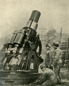 De Oostenrijkse 12-inch Belegeringshouwitser, 1914-1918, ca. 1920
