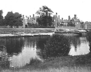 De Bankside bij Hampton Court, Richmond, Londen, 1894 door Unbekannt