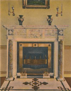 De schouw van de banketzaal