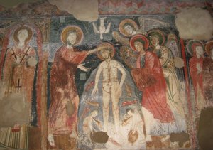 De Doop van Christus, ca. 950 door Unbekannt