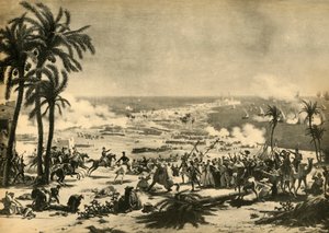De slag bij Aboukir, 25 juli 1799, 1921 door Unbekannt