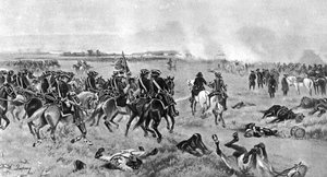 De Slag bij Malplaquet, 11 september 1709, 1910 door Unbekannt