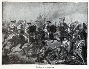 De Slag bij Rossbach, 1882 door Unbekannt