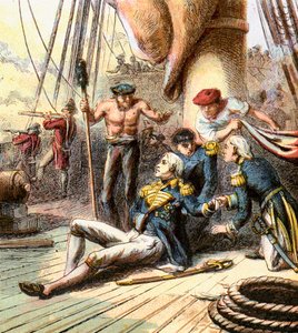 De Slag bij Trafalgar, 1805, ca. 1850s