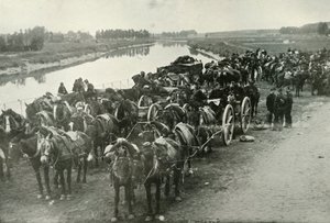 De Slag om de Rivieren, 1919 door Unbekannt