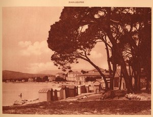 Het Strand, Juan-les-Pins, 1930 door Unbekannt