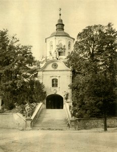 De Bergkirche, Eisenstadt, Oostenrijk, ca. 1935 door Unbekannt