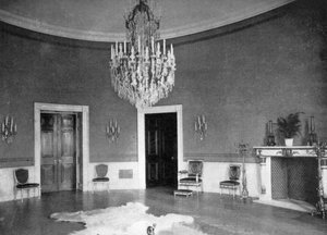 De Blauwe Kamer in het Witte Huis, Washington DC, VS, 1908 door Unbekannt