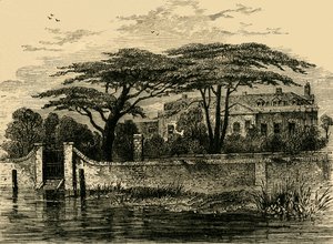 De Botanische Tuinen, Chelsea, 1790, c1876 door Unbekannt