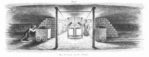De bodem van de schacht, 1862 door Unbekannt