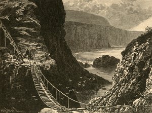 De Brug, Carrick-A-Rede, 1898 door Unbekannt