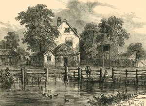 The Brill, Somers Town, in 1780, ca. 1876 door Unbekannt
