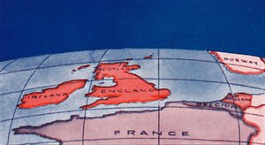De Britse Eilanden en Noord-Europa op de middag in de midwinter, 1935 door Unbekannt