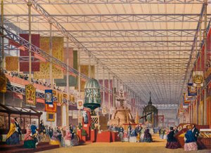 De Britse marine op de Grote Tentoonstelling van 1851, Het Crystal Palace, ca. 1854 door Unbekannt