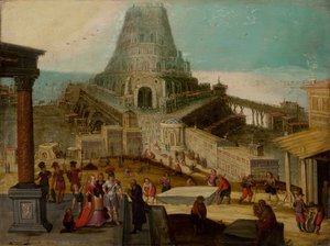 De bouw van de toren van Babel