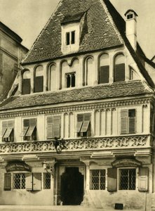Het Bummerlhaus, Steyr an der Enns, Opper-Oostenrijk, c1935 door Unbekannt