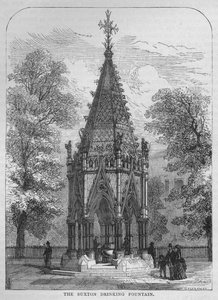 De Buxton Drinkfontein, Westminster, Londen, ca. 1870-1878