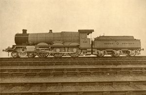 Het Caerphilly Kasteel 4-6-0, Great Western Railway, 1930 door Unbekannt