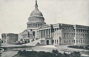 Het Capitool, Washington, 1916 door Unbekannt