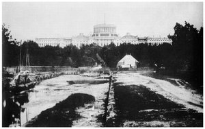 Het Capitool zonder koepel, Washington DC, VS