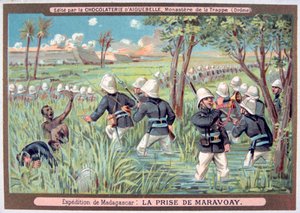 De verovering van Marovoay, Madagaskar, 1895