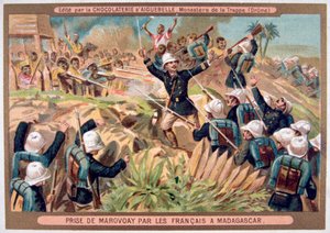 De verovering van Marovoay door de Fransen, Madagaskar, 19e-20e eeuw