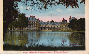 De karpervijver, Paleis van Fontainebleau