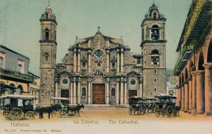 De Kathedraal, Havana, Cuba, ca. 1910