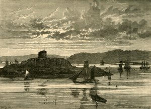 De Catwater, vanaf Catdown, 1898