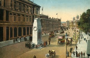 Het Cenotaaf, Whitehall, Londen, c1920