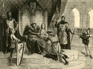 De ceremonie van feodale dienst, 9e-10e eeuw, 1890