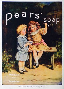 De Charme van Jeugd en de Vreugde van Ouderdom, Pears zeep advertentie, 1916 door Unbekannt