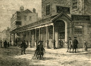 The Chelsea Bun-House, 1810, ca. 1876 door Unbekannt