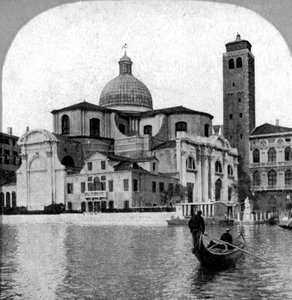 De Kerk van St. Jeremiah, Venetië, Italië, eind 19e eeuw door Unbekannt