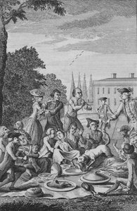 Het Burgers Fête Champêtre, ca. 1770