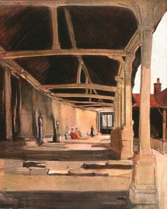 De kloosters, Montevilliers, ca. 1900