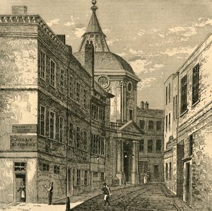 Het College van Artsen, Warwick Lane, 1868, 1897 door Unbekannt