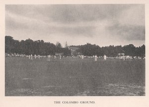 Het Colombo Cricket Ground, Ceylon, 1912 door Unbekannt