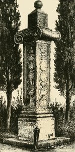 De Zuil van de Fransen, Ravenna, Opgericht ter Nagedachtenis aan Gaston De Foix, 1890