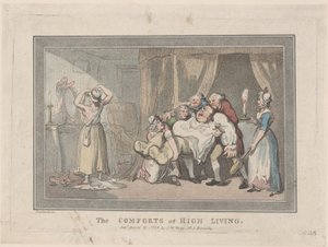 De geneugten van luxe leven, 16 december 1794 door Unbekannt