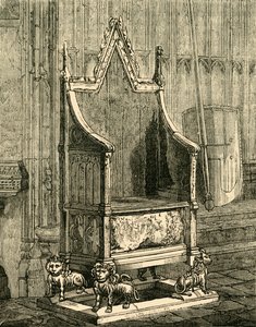 De Kroningsstoel, 1881 door Unbekannt