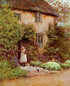 De Cottage Deur, 1899 door Unbekannt