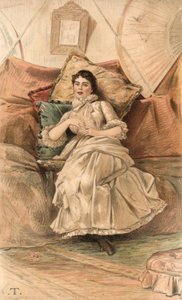 De gravin van Dalhousie, 1883 door Unbekannt