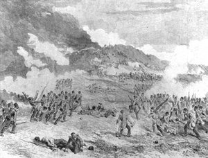 De Krimoorlog, 1854-56: De inname van Sebastopol: Bestorming van de Redan, 8 september 1855 door Unbekannt