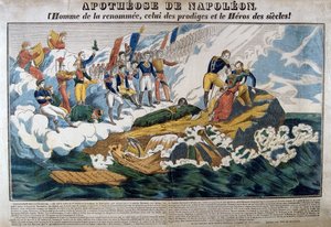 De Kroonende Glorie van Napoleon, 19e eeuw door Unbekannt