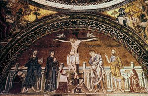 De kruisiging, Basiliek van San Marco, Venetië, Italië door Unbekannt