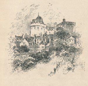 De Curfew Tower, 1895 door Unbekannt