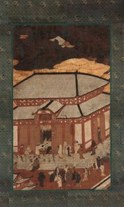 De Daibutsuden, Hoko-ji, Kyoto, Edo-periode, 17e eeuw door Unbekannt