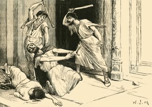 De dood van Tiberius Gracchus, 1890